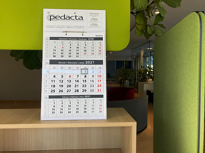 Pedacta Kalender download